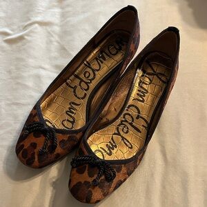 Sam Edelman Cow Hair Kitten Heels